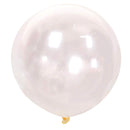 18 pulgadas, 10 Uds., globos grandes de látex grueso transparente, aniversario nupcial, cumpleaños, boda, fiesta de compromiso, decoración del hogar - SACASUSA