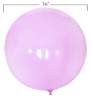 36 pulgadas redondo 5 piezas pastel magenta rosa espesar látex globos gigantes baby shower género revelar cumpleaños boda compromiso fiesta decoración - SACASUSA