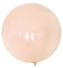 36 pulgadas redondo paquete de 5 piezas color naranja pastel calidad espesar látex globos gigantes baby shower género revelar cumpleaños boda compromiso fiesta decoración - SACASUSA