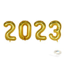 40 pulgadas Jumbo 2023 Fiesta de graduación Globos de graduación Decoraciones de Nochevieja Oro rosa Plata Negro Rosa fuerte Globo azul Banner Flotador de helio - SACASUSA