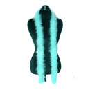 Boas artesanales de plumas de marabú de 22 gramos y 2 yardas, boa de marabú verde lago, 2 yardas para adornos de bricolaje, manualidades para niños, disfraces de carnaval y Halloween - SACASUSA