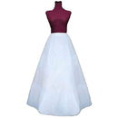 A-line crinoline petticoat, semi-full hoopless wedding dress underskirt, layered underskirt for women, one size. SML XL 24"-46" waist