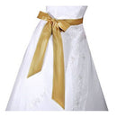 Faja de boda satinada, cinturón nupcial, fiesta de graduación, corbata, cinturón de dama de honor, vestido largo liso, vestidos, cintura, rojo, rosa, marrón, negro, champán, azul marino - SACASUSA