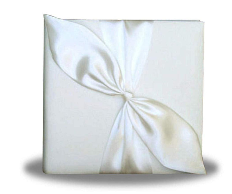 Nudo de amor nupcial, lazo de satén, Álbum de fotos, accesorios de boda, regalos, favores, marfil, blanco, negro, marrón, rojo, rosa, Borgoña, fotografá­a de vino - SACASUSA