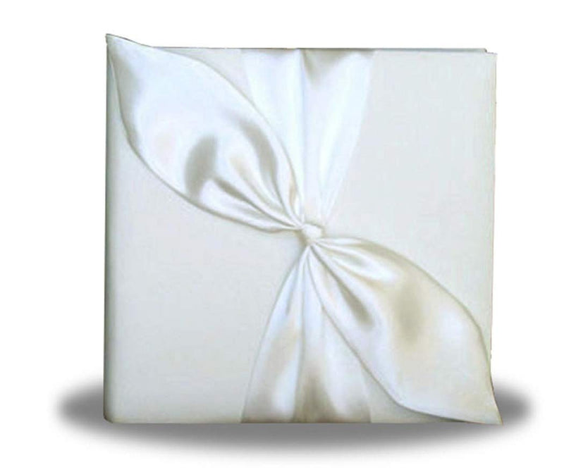Nudo de amor nupcial, lazo de satén, Álbum de fotos, accesorios de boda, regalos, favores, marfil, blanco, negro, marrón, rojo, rosa, Borgoña, fotografá­a de vino - SACASUSA