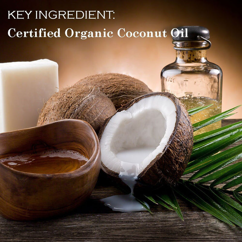 Paquete de 4 bálsamos labiales orgánicos certificados por USDA Cavegirl Mine Sabores de coco orgánicos 100% orgánicos, todos los sabores naturales. Chapstick Sin Parabenos Sin Gluten - SACASUSA