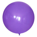 Paquete de 5 unidades de 36 pulgadas, color morado, para Halloween, grueso, globos de látex gigantes, baby shower, género, revelación, cumpleaños, boda, compromiso, aniversario, decoración - SACASUSA