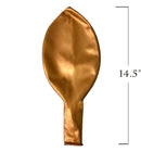 Paquete de 5 unidades de 36 pulgadas, globos de látex gigantes gruesos de color dorado macarrón, Baby Shower, revelación de género, cumpleaños, boda, compromiso, decoración de aniversario - SACASUSA