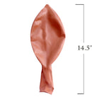 Paquete de 5 unidades de 36 pulgadas, macarrón de oro rosa, globos de látex gigantes gruesos, Baby Shower, género, revelación, cumpleaños, boda, compromiso, aniversario, decoración - SACASUSA