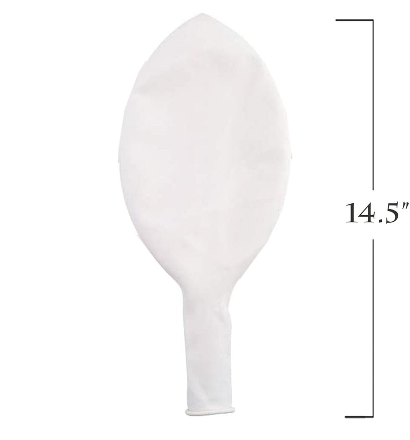 Paquete redondo de 36 pulgadas, 6 unidades, colores mezclados, globos gigantes de látex gruesos para Halloween, Baby Shower, género, revelación, decoración para fiesta de cumpleaños, boda - SACASUSA