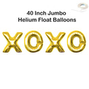 XOXO Globos Jumbo XL de 40" Galentines Decoraciones para Fiestas del Dá­a de San Valentá­n Oro Rosa, Rosa, Plata, Oro, Globos Negros Decoración para Fiestas Banner - SACASUSA