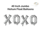 XOXO Globos Jumbo XL de 40" Galentines Decoraciones para Fiestas del Dá­a de San Valentá­n Oro Rosa, Rosa, Plata, Oro, Globos Negros Decoración para Fiestas Banner - SACASUSA